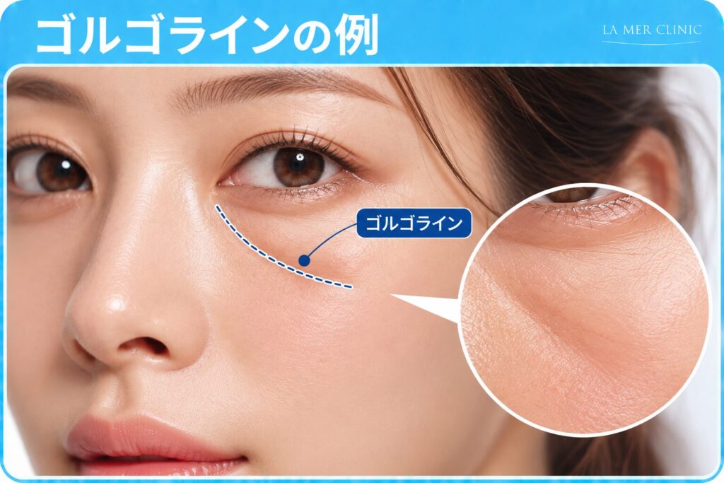 ゴルゴラインの説明画像