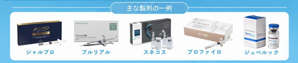 肌育注射の製剤
